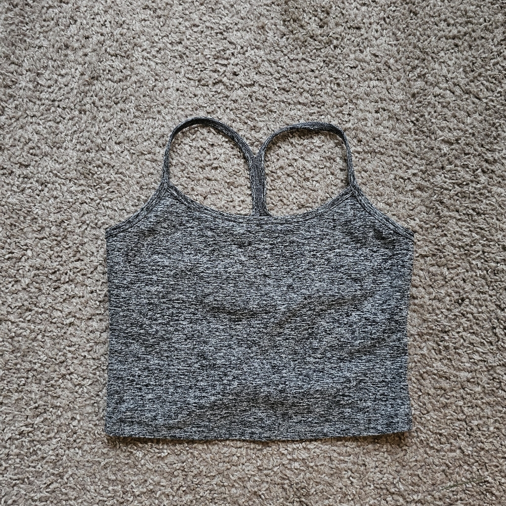 Spacedye Slim Racerback Cropped Tank Size Small - Picture 3 of 7